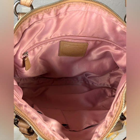 COACH 2011 Alexandra Champagne Leather 2-Way Bag ✨🤩 - Picture 6 of 17